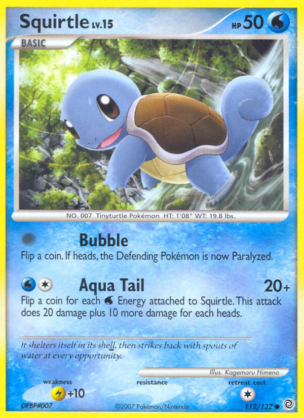 Squirtle (112/132) [Diamond & Pearl: Secret Wonders] | Odin's Place