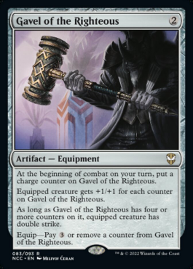 Gavel of the Righteous [Streets of New Capenna Commander] | Odin's Place