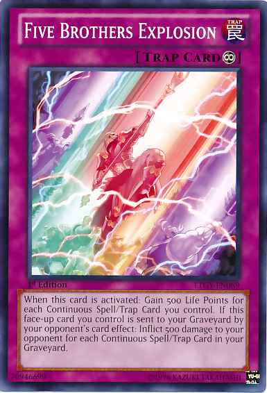 Five Brothers Explosion [LTGY-EN089] Common | Odin's Place