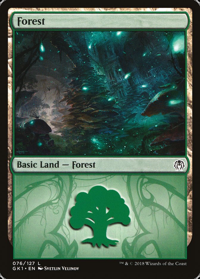 Forest (76) [Guilds of Ravnica Guild Kit] | Odin's Place