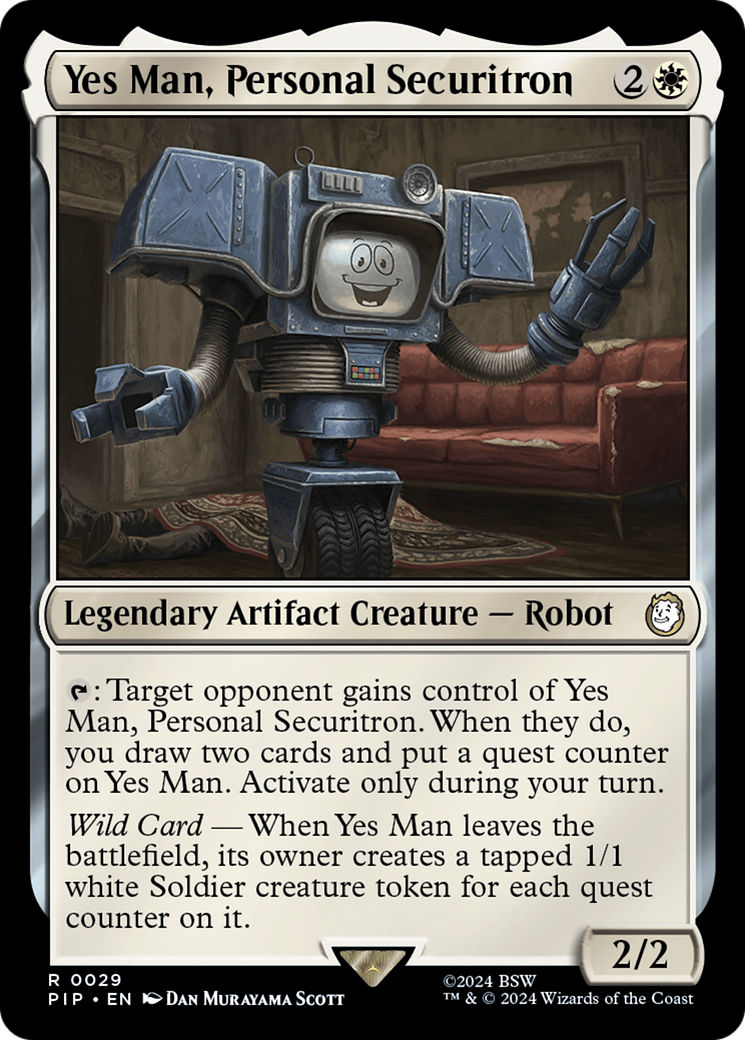 Yes Man, Personal Securitron [Fallout] | Odin's Place