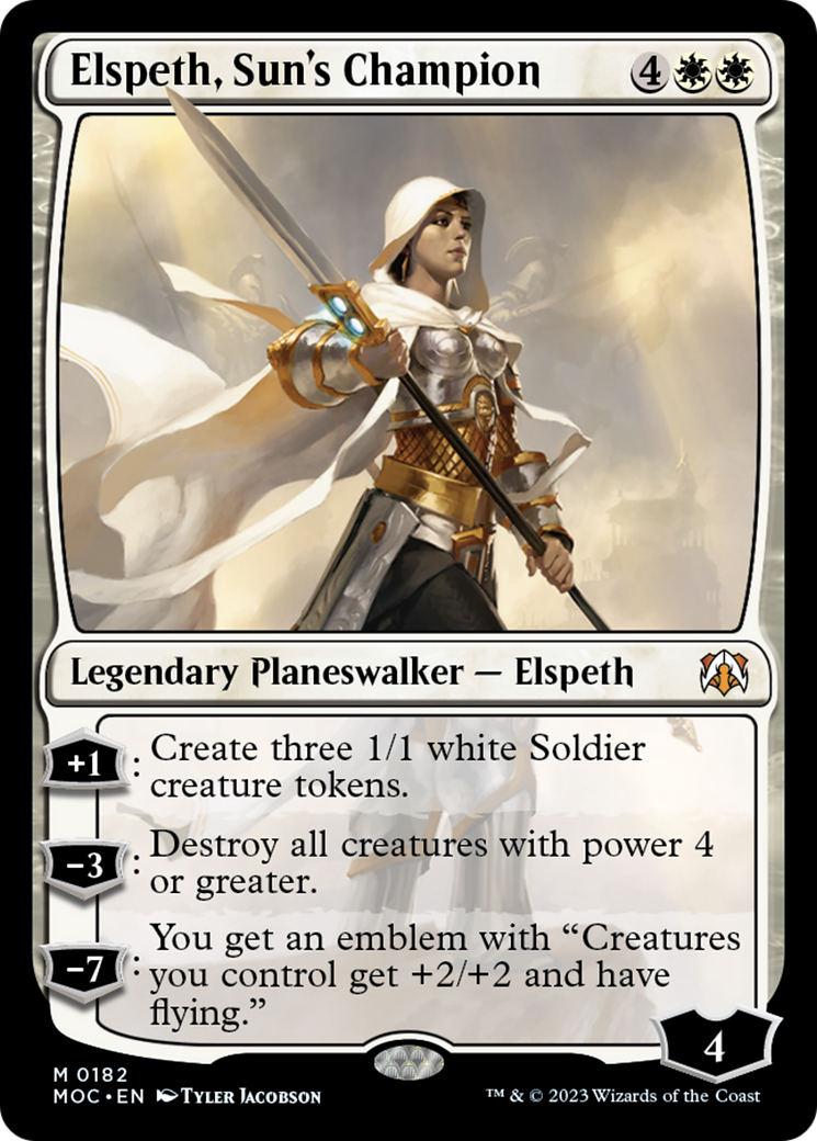 Elspeth, Sun's Champion [March of the Machine Commander] | Odin's Place