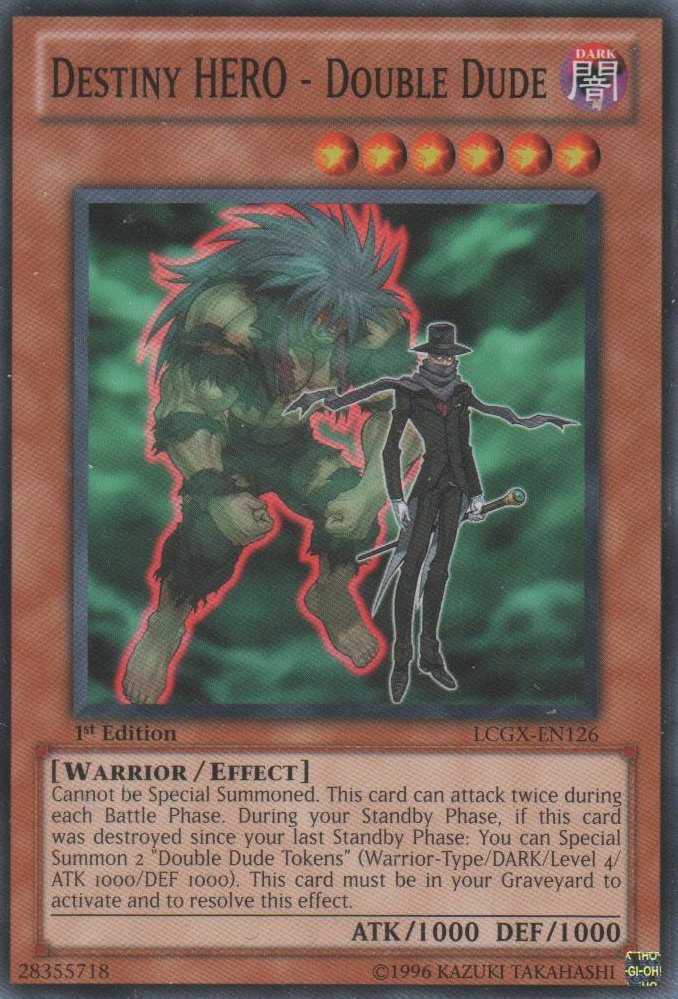 Destiny HERO - Double Dude [LCGX-EN126] Common | Odin's Place