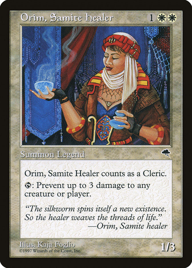 Orim, Samite Healer (33) [Tempest] | Odin's Place