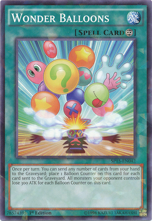 Wonder Balloons [SP15-EN042] Shatterfoil Rare | Odin's Place