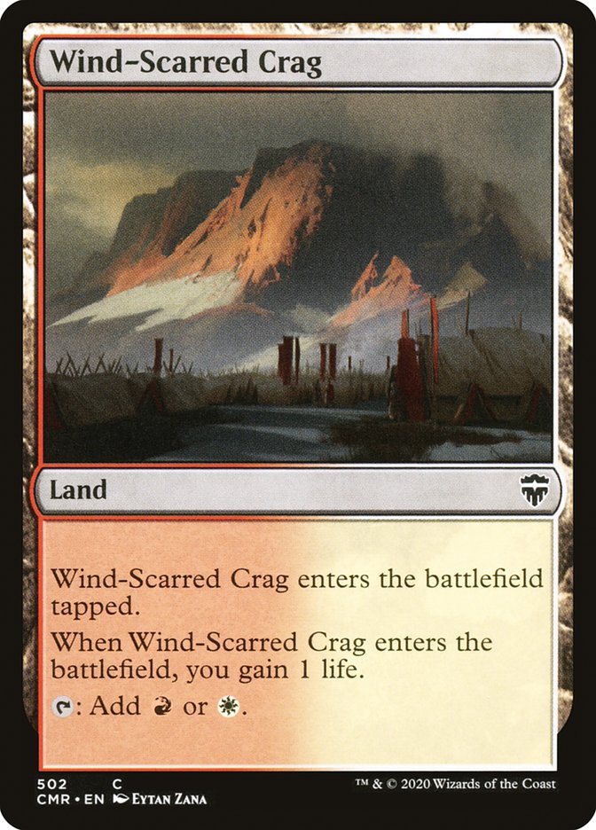 Wind-Scarred Crag [Commander Legends] | Odin's Place