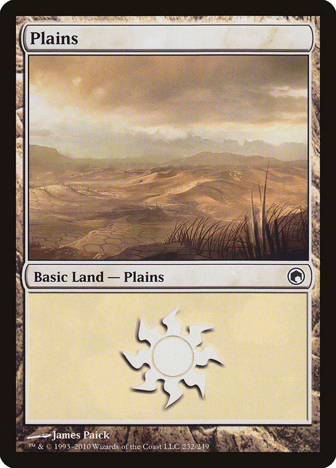 Plains (232) [Scars of Mirrodin] | Odin's Place