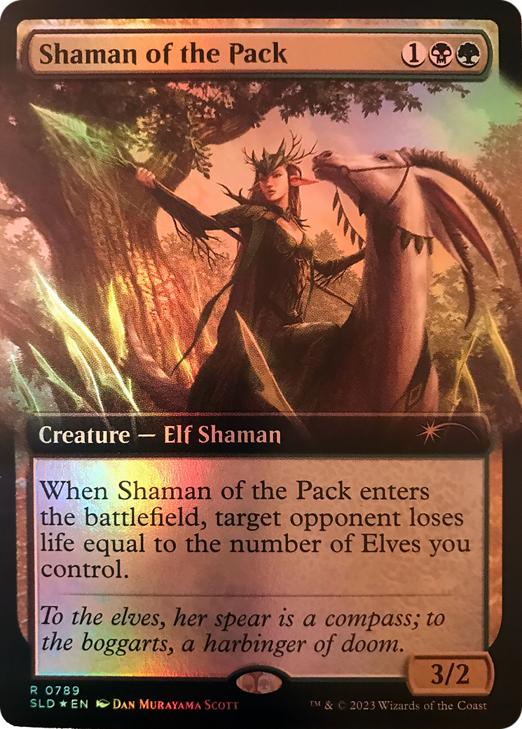 Shaman of the Pack (Extended Art) [Secret Lair Drop Series] | Odin's Place