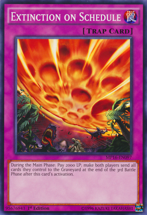 Extinction on Schedule [MP16-EN097] Common | Odin's Place