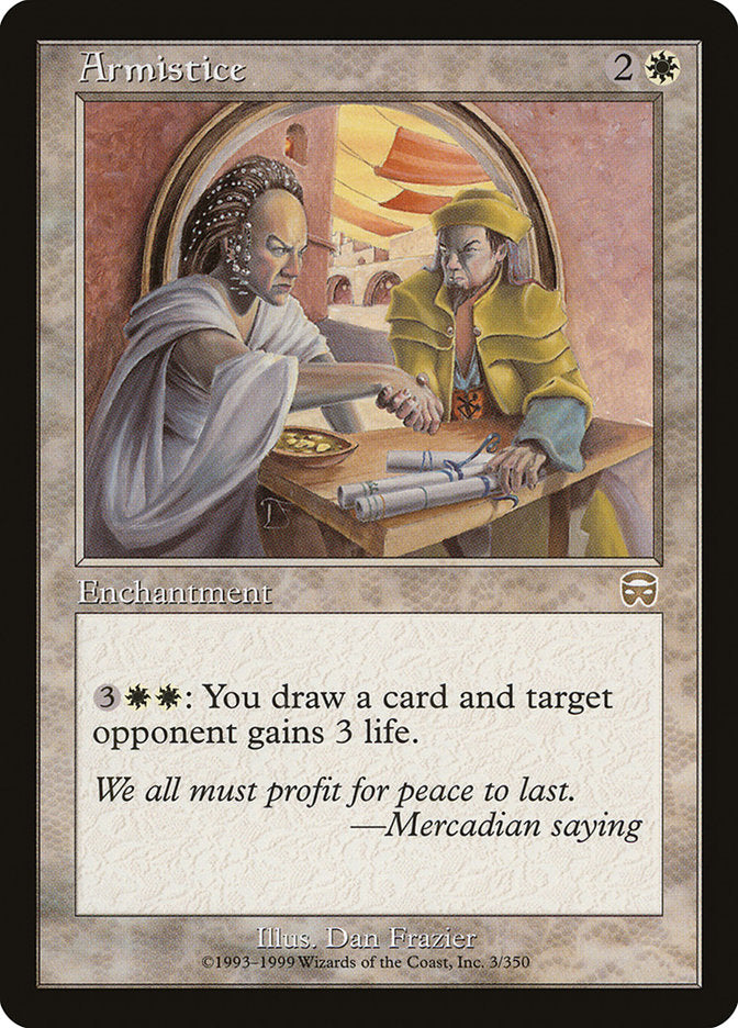 Armistice (3) [Mercadian Masques] | Odin's Place