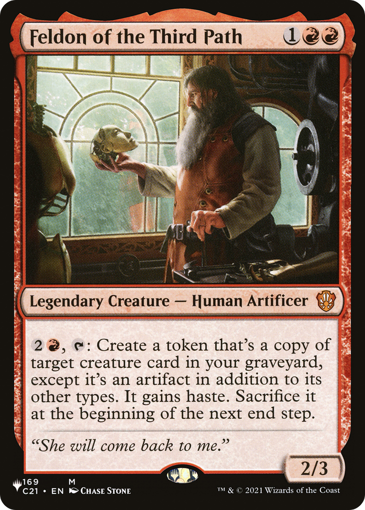 Feldon of the Third Path [The List] | Odin's Place