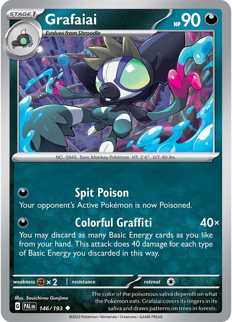 Grafaiai (146/193) [Scarlet & Violet: Paldea Evolved] | Odin's Place