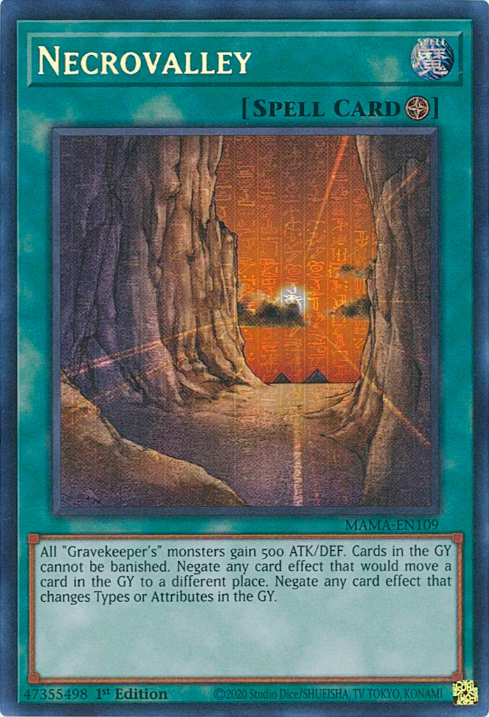 Necrovalley [MAMA-EN109] Ultra Pharaoh's Rare | Odin's Place