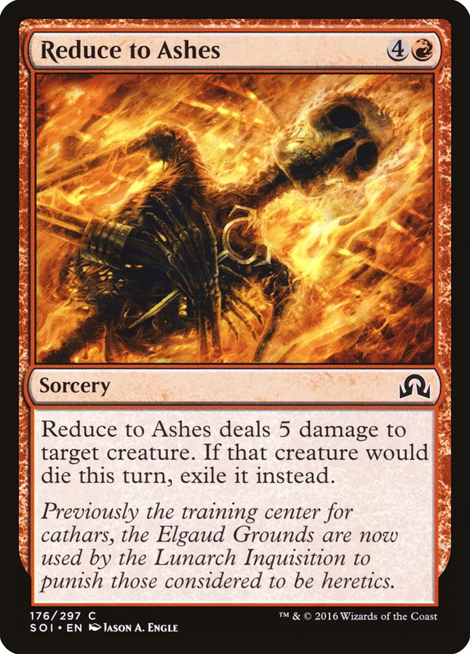 Reduce to Ashes (176) [Shadows over Innistrad] | Odin's Place