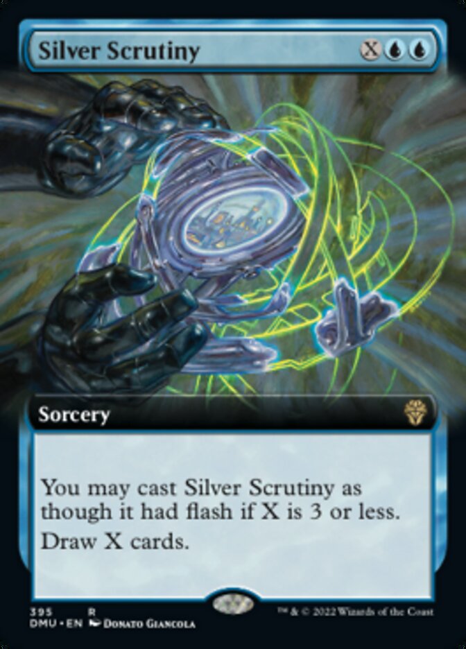 Silver Scrutiny (Extended Art) [Dominaria United] | Odin's Place