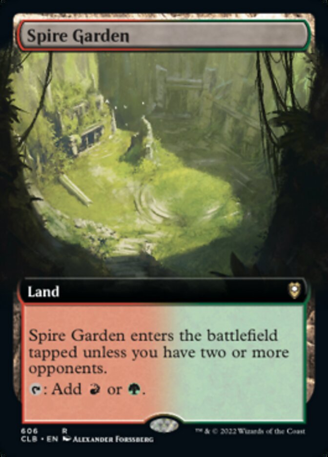 Spire Garden (Extended Art) [Commander Legends: Battle for Baldur's Gate] | Odin's Place