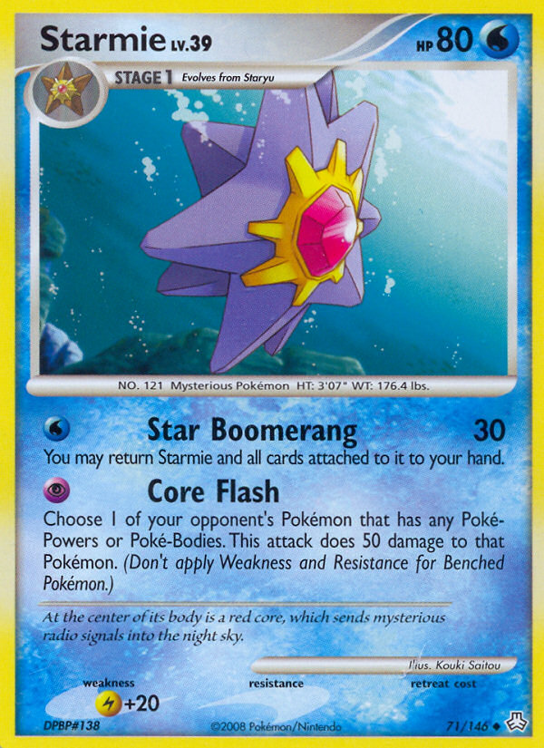 Starmie (71/146) [Diamond & Pearl: Legends Awakened] | Odin's Place