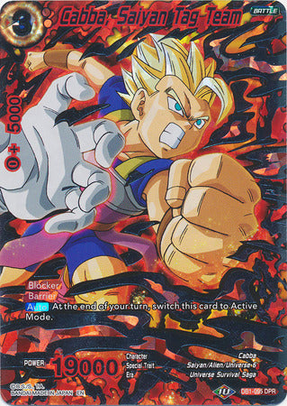 Cabba, Saiyan Tag Team (DB1-095) [Dragon Brawl] | Odin's Place