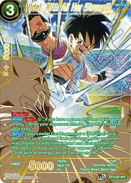Videl, With All Her Strength (SPR) (BT14-067) [Cross Spirits] | Odin's Place