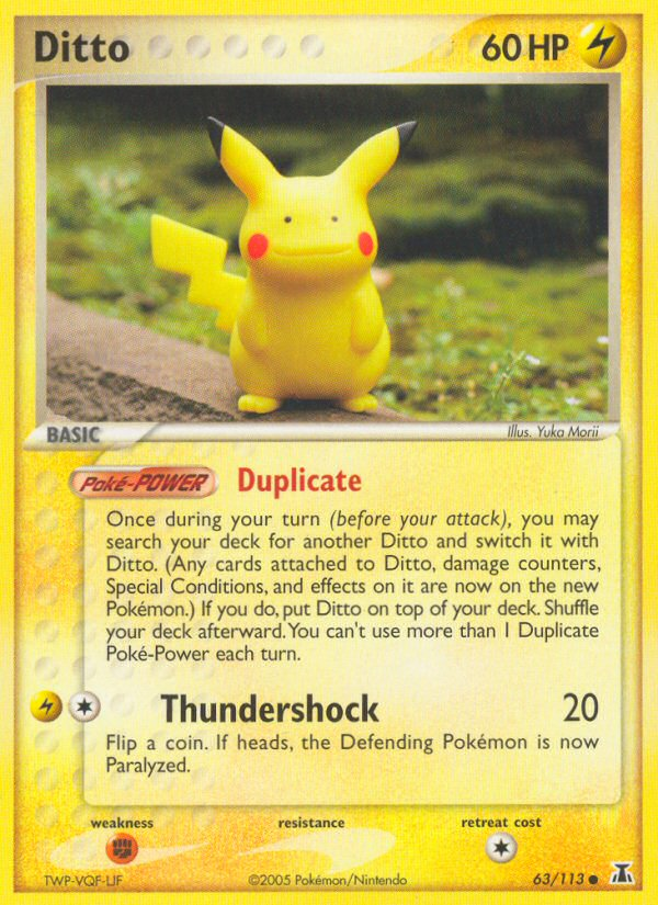 Ditto (63/113) [EX: Delta Species] | Odin's Place