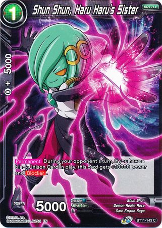 Shun Shun, Haru Haru's Sister (BT11-143) [Vermilion Bloodline 2nd Edition] | Odin's Place
