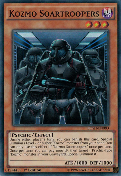 Kozmo Soartroopers [BOSH-EN083] Super Rare | Odin's Place