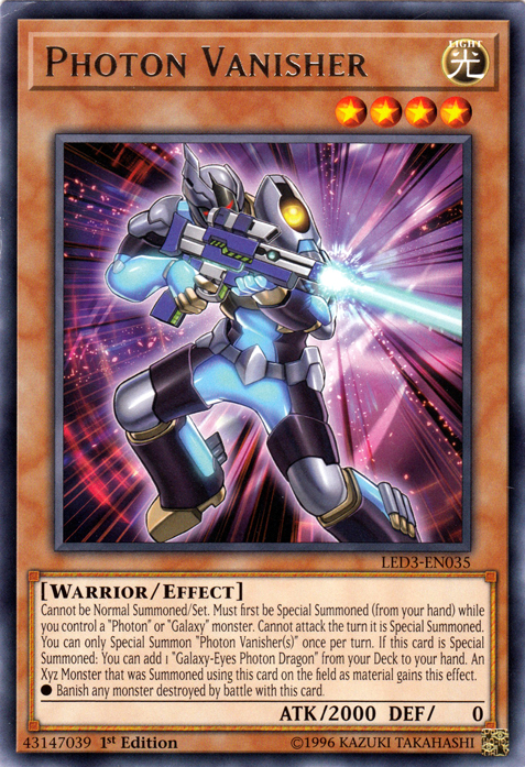 Photon Vanisher [LED3-EN035] Rare | Odin's Place