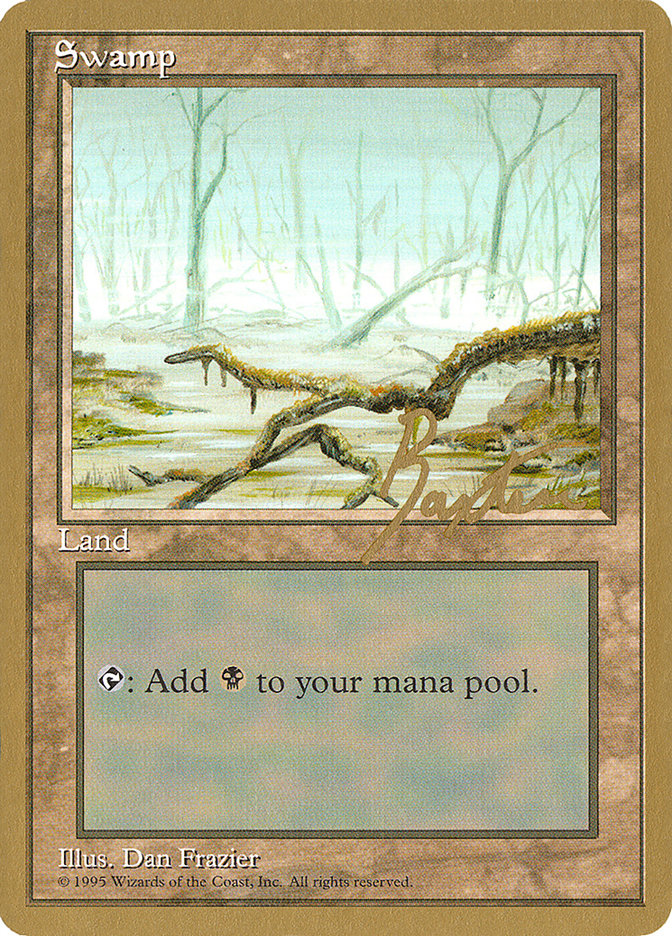 Swamp (gb372) (George Baxter) [Pro Tour Collector Set] | Odin's Place