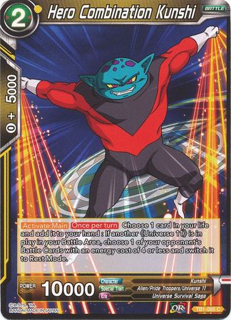Hero Combination Kunshi (TB1-085) [The Tournament of Power] | Odin's Place