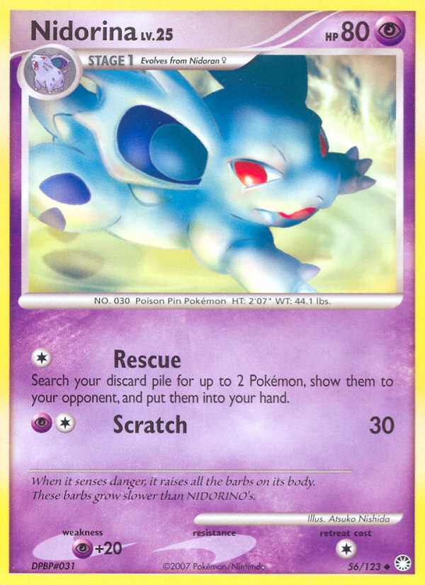 Nidorina (56/123) [Diamond & Pearl: Mysterious Treasures] | Odin's Place