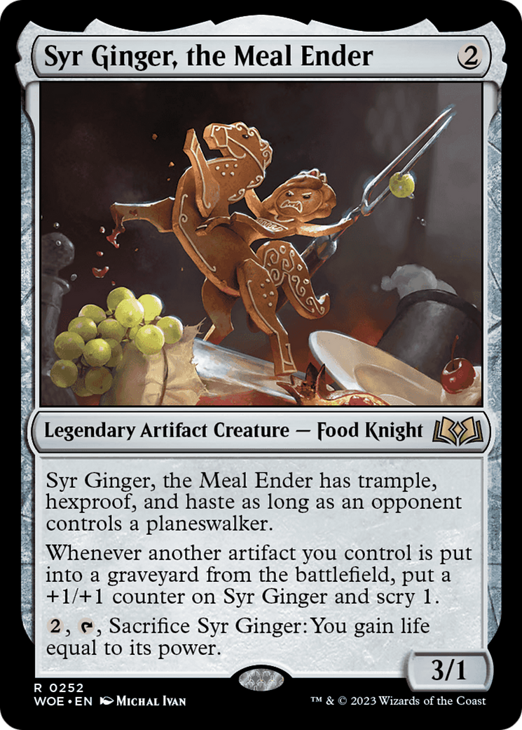 Syr Ginger, the Meal Ender [Wilds of Eldraine] | Odin's Place