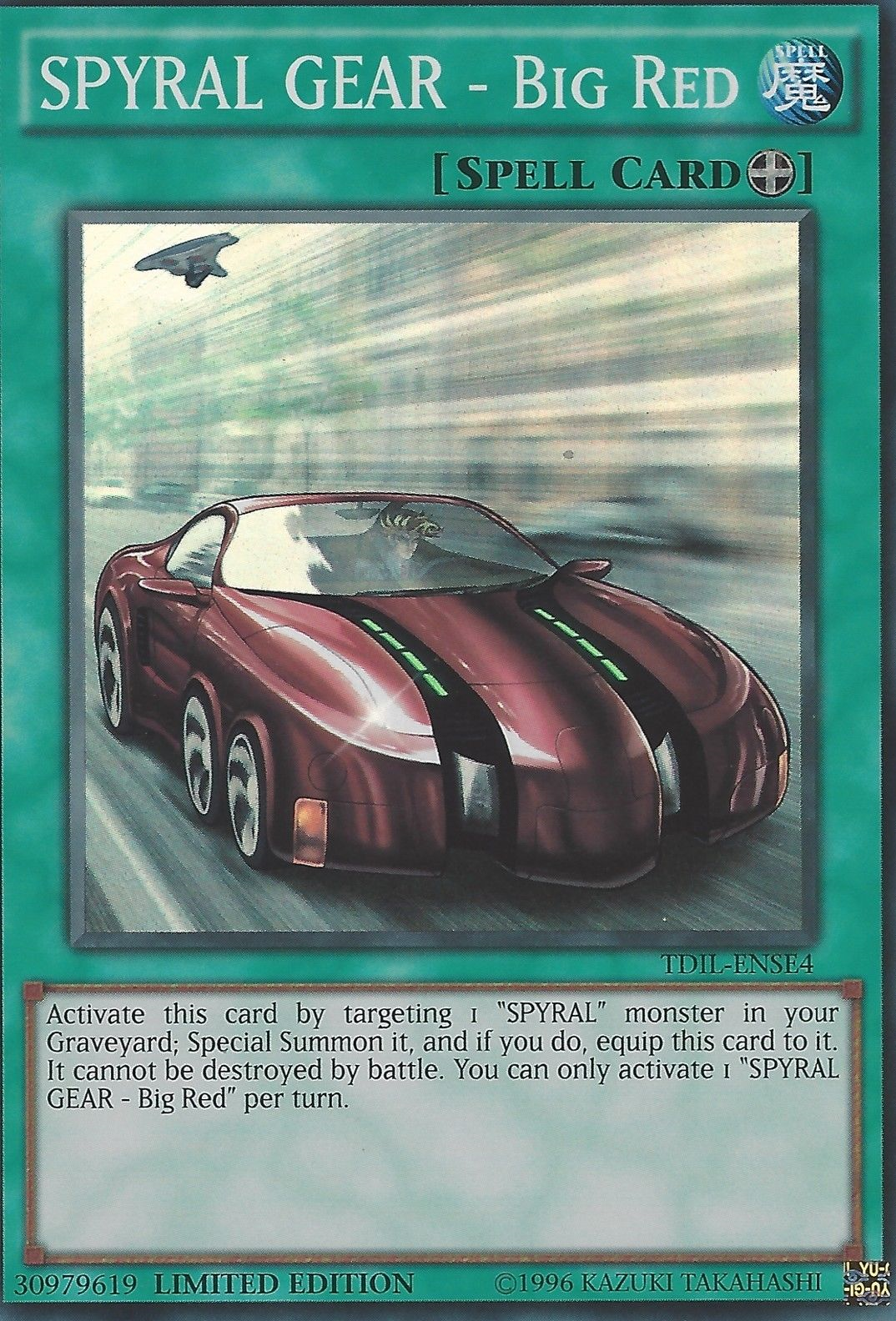SPYRAL GEAR - Big Red [TDIL-ENSE4] Super Rare | Odin's Place