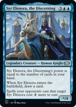 Syr Elenora, the Discerning [Jumpstart 2022] | Odin's Place