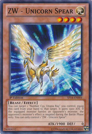 ZW - Unicorn Spear [SP14-EN004] Common | Odin's Place