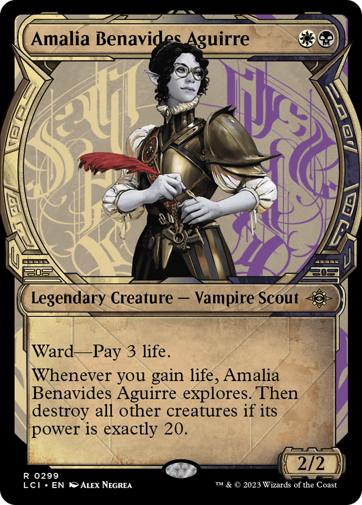 Amalia Benavides Aguirre (Showcase) [The Lost Caverns of Ixalan] | Odin's Place