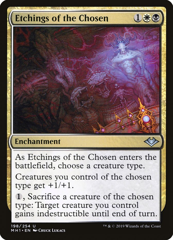 Etchings of the Chosen (198) [Modern Horizons] | Odin's Place