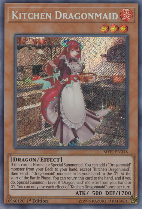 Kitchen Dragonmaid [MYFI-EN018] Secret Rare | Odin's Place