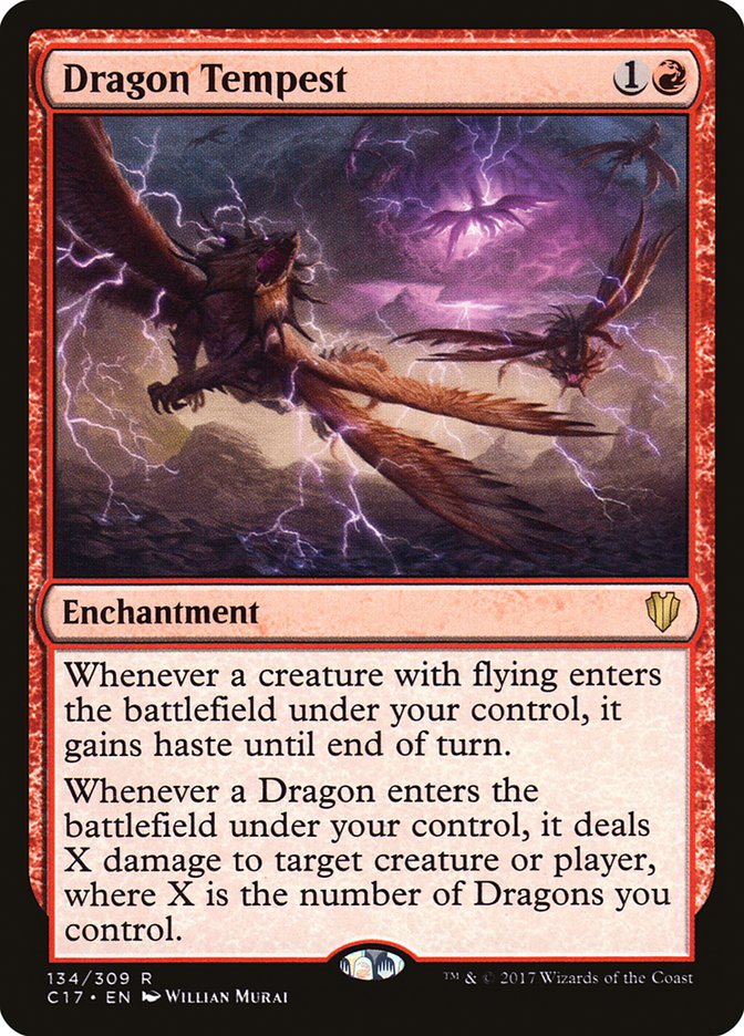 Dragon Tempest (134) [Commander 2017] | Odin's Place