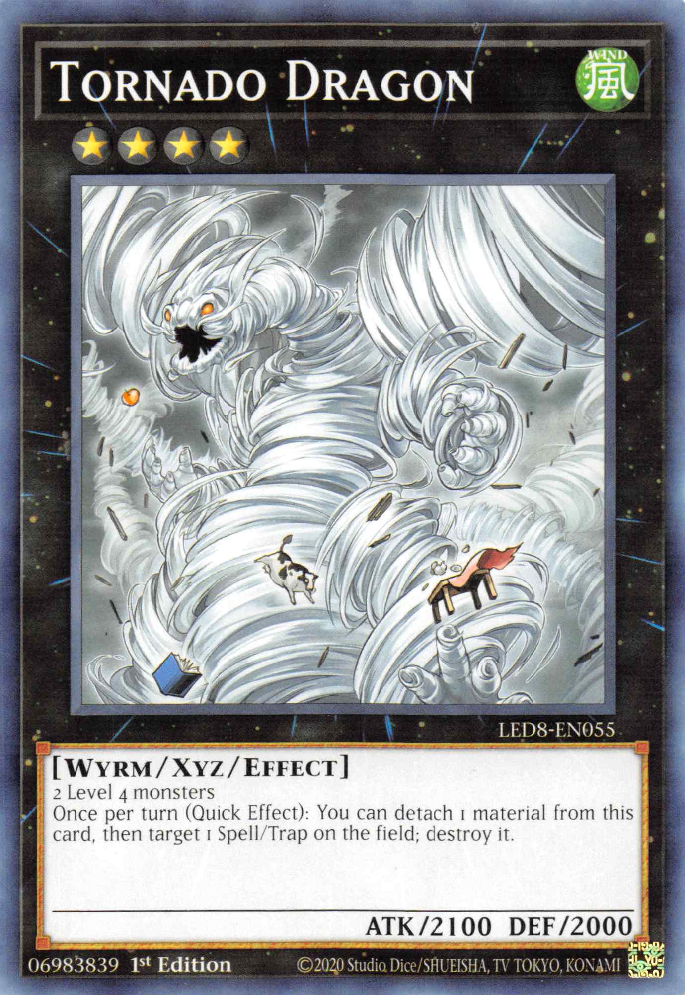 Tornado Dragon [LED8-EN055] Common | Odin's Place