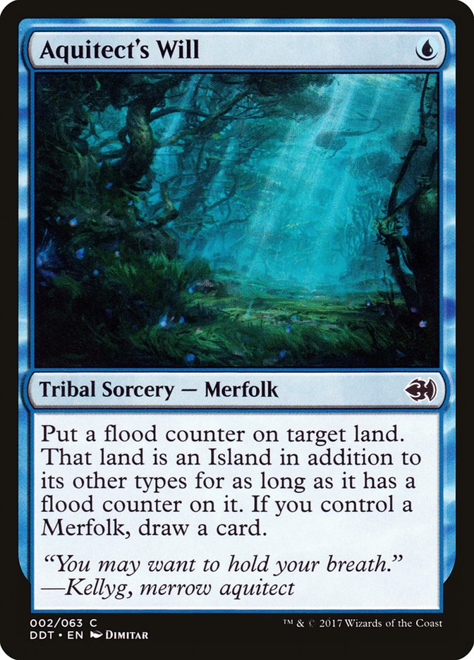 Aquitect's Will (2) [Duel Decks: Merfolk vs. Goblins] | Odin's Place