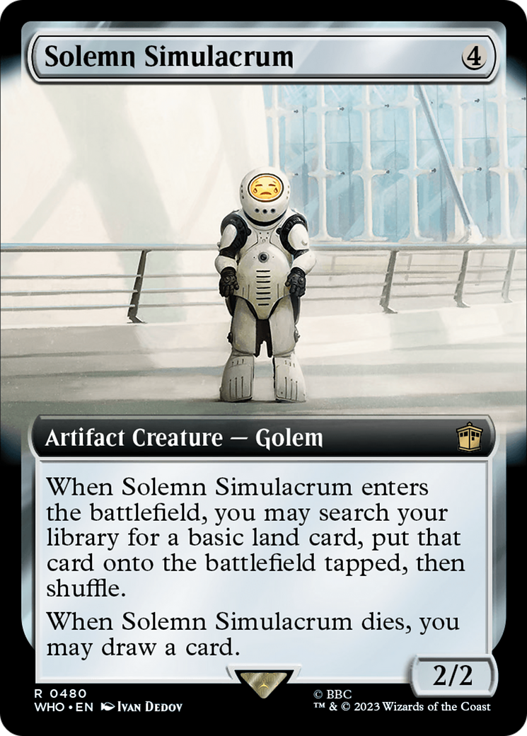 Solemn Simulacrum (Extended Art) [Doctor Who] | Odin's Place