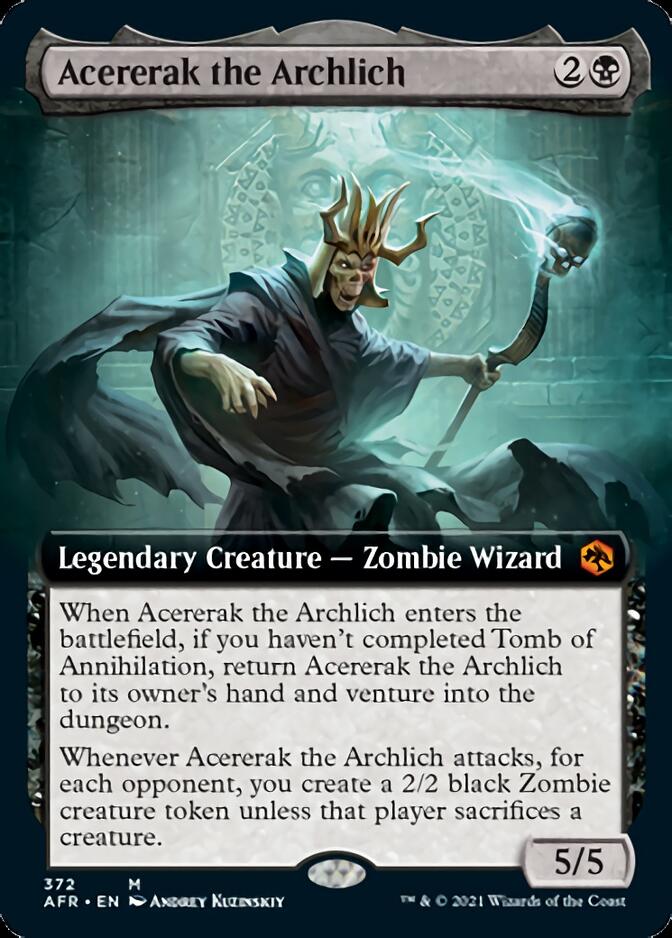 Acererak the Archlich (Extended Art) [Dungeons & Dragons: Adventures in the Forgotten Realms] | Odin's Place