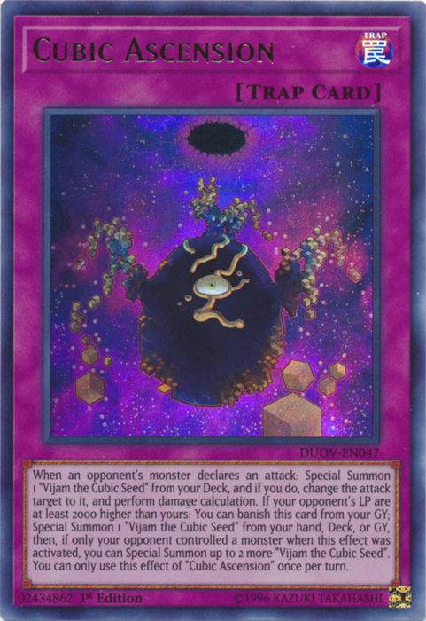 Cubic Ascension [DUOV-EN047] Ultra Rare | Odin's Place