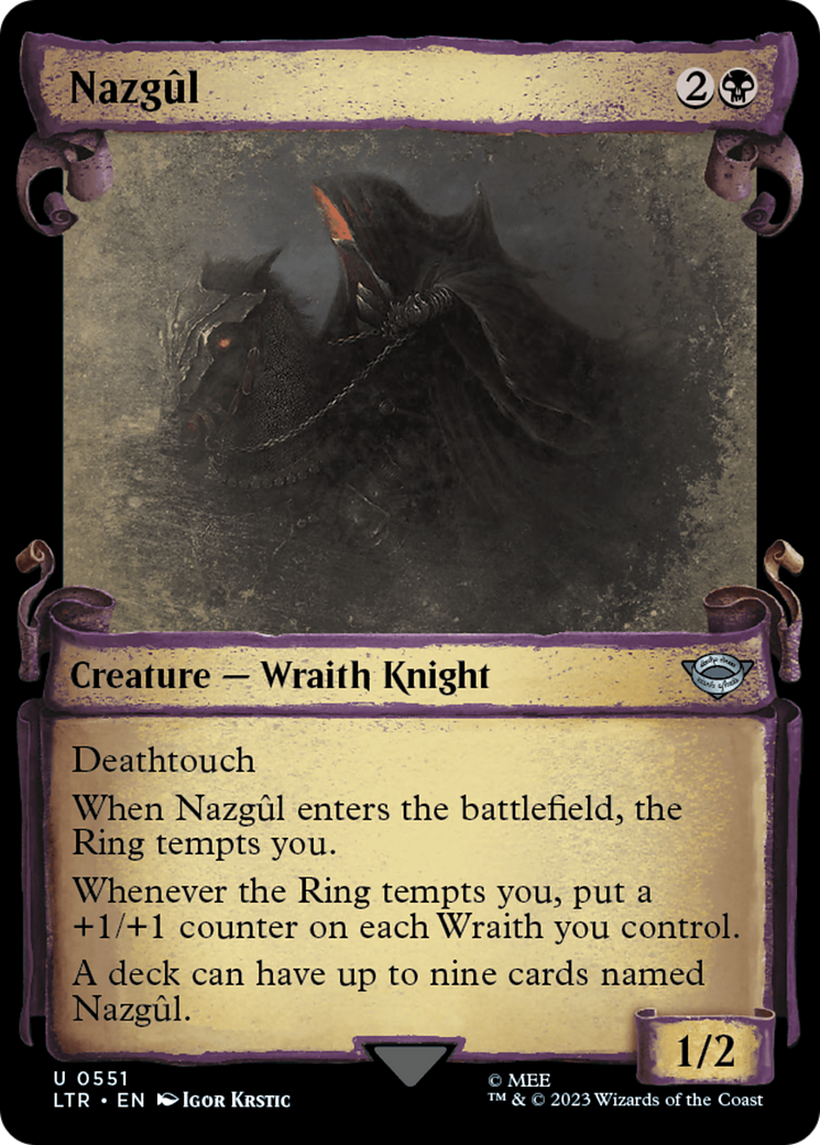 Nazgul (0551) [The Lord of the Rings: Tales of Middle-Earth Showcase Scrolls] | Odin's Place