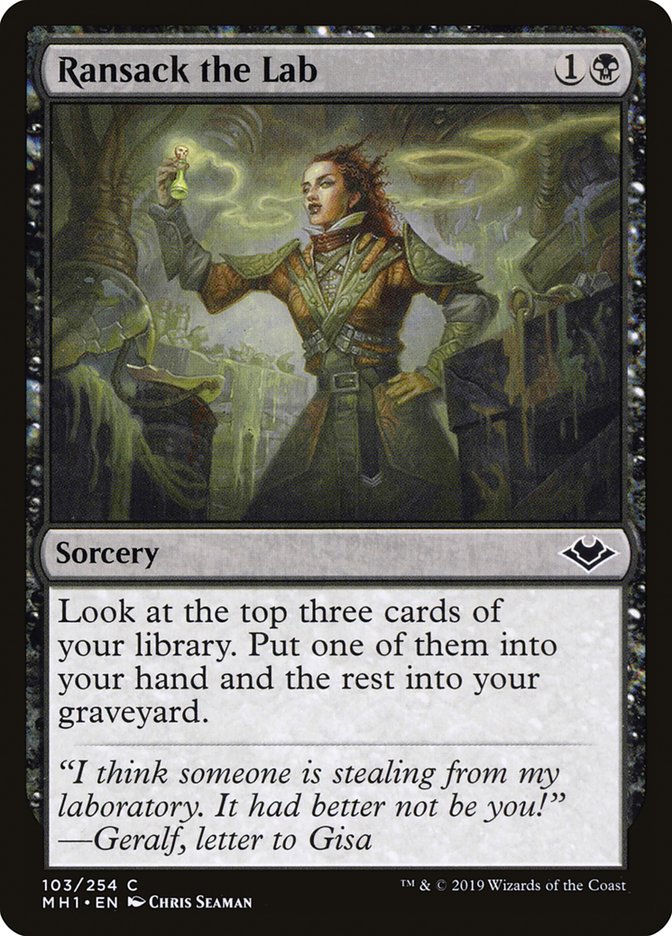 Ransack the Lab (103) [Modern Horizons] | Odin's Place