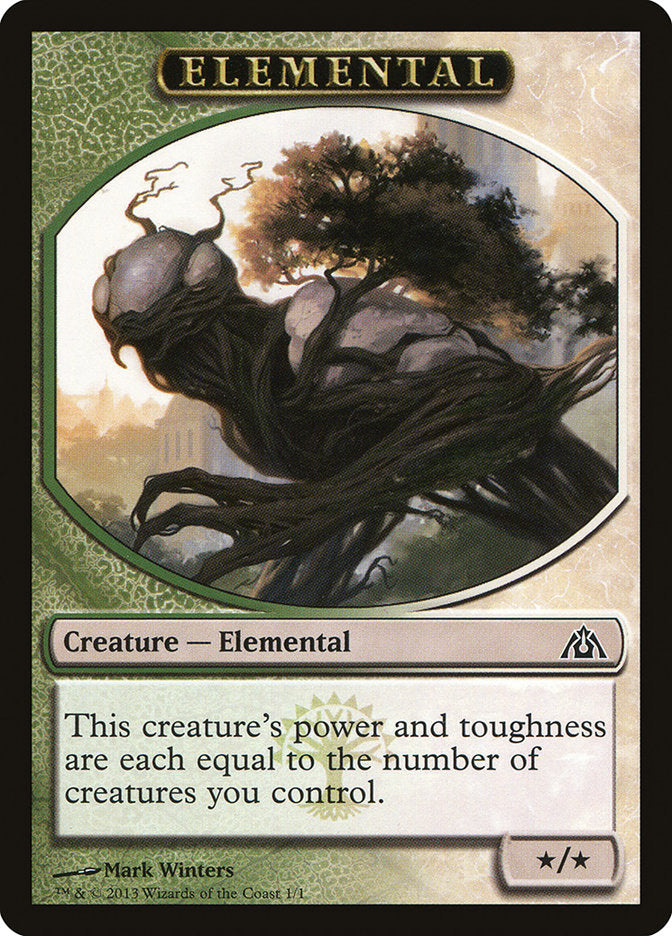 Elemental Token (1) [Dragon's Maze Tokens] | Odin's Place