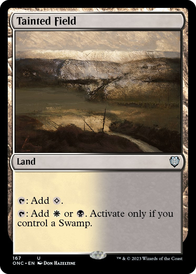 Tainted Field [Phyrexia: All Will Be One Commander] | Odin's Place