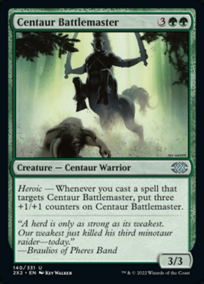 Centaur Battlemaster [Double Masters 2022] | Odin's Place