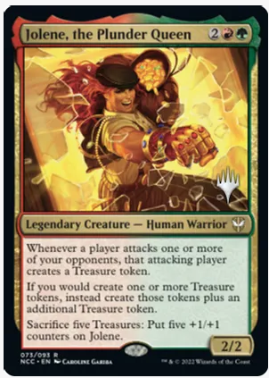 Jolene, the Plunder Queen (Promo Pack) [Streets of New Capenna Commander Promos] | Odin's Place