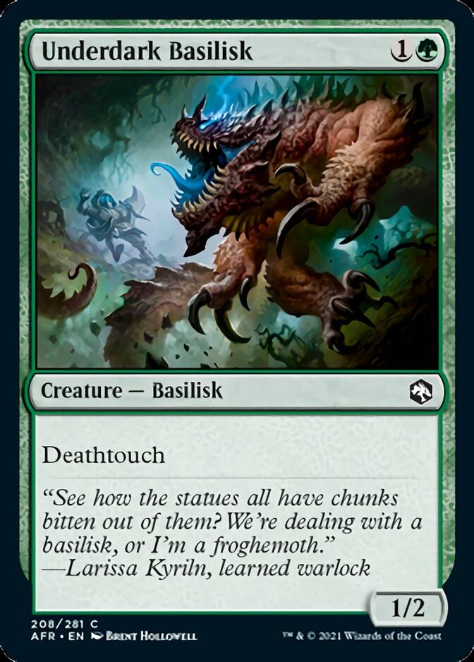 Underdark Basilisk [Dungeons & Dragons: Adventures in the Forgotten Realms] | Odin's Place